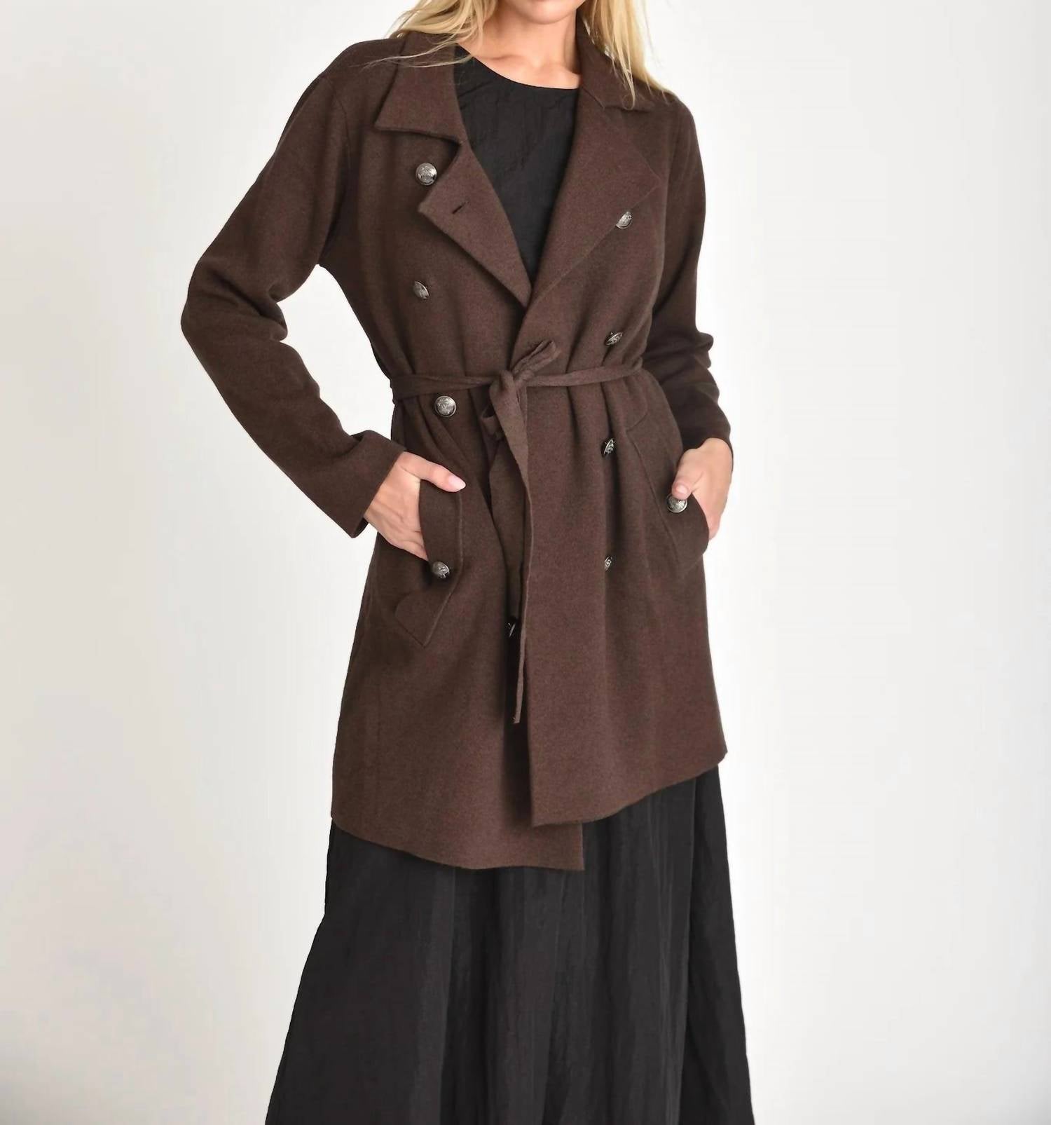 Коричневая кашемировая куртка Marley Muche & Muchette
Коричневая кашемировая куртка Marley Muche & Muchette