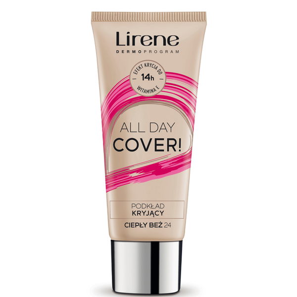 Тональный крем для лица теплого бежевого цвета с плотным покрытием, 30 мл Lirene Dermoprogram, цвет ciepły beż 24
Тональный крем для лица теплого бежевого цвета с плотным покрытием, 30 мл Lirene Dermoprogram, цвет ciepły beż 24