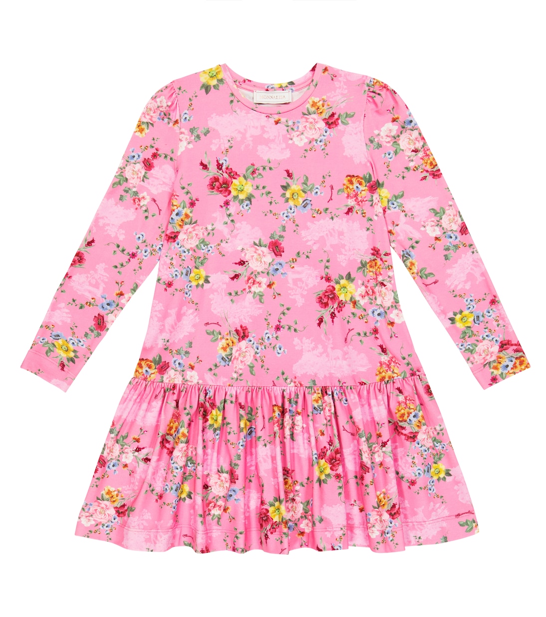 Платье из хлопкового джерси с цветочным принтом Monnalisa, Cipria
Платье из хлопкового джерси с цветочным принтом Monnalisa, Cipria