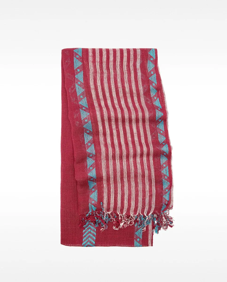 Платок с декоративной строчкой и геометрическим принтом Parfois, красный
Платок с декоративной строчкой и геометрическим принтом Parfois, красный