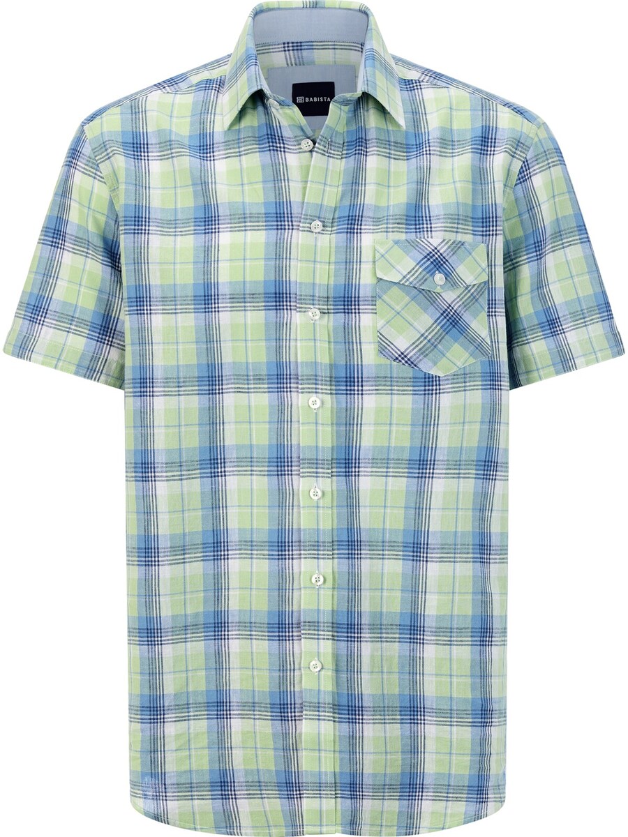 Рубашка обычного кроя на пуговицах BABISTA Kendril, светло-зеленый
Рубашка обычного кроя на пуговицах BABISTA Kendril, светло-зеленый