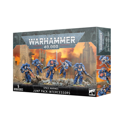 Фигурки Space Marines Jump Pack Intercessors Games Workshop
Фигурки Space Marines Jump Pack Intercessors Games Workshop