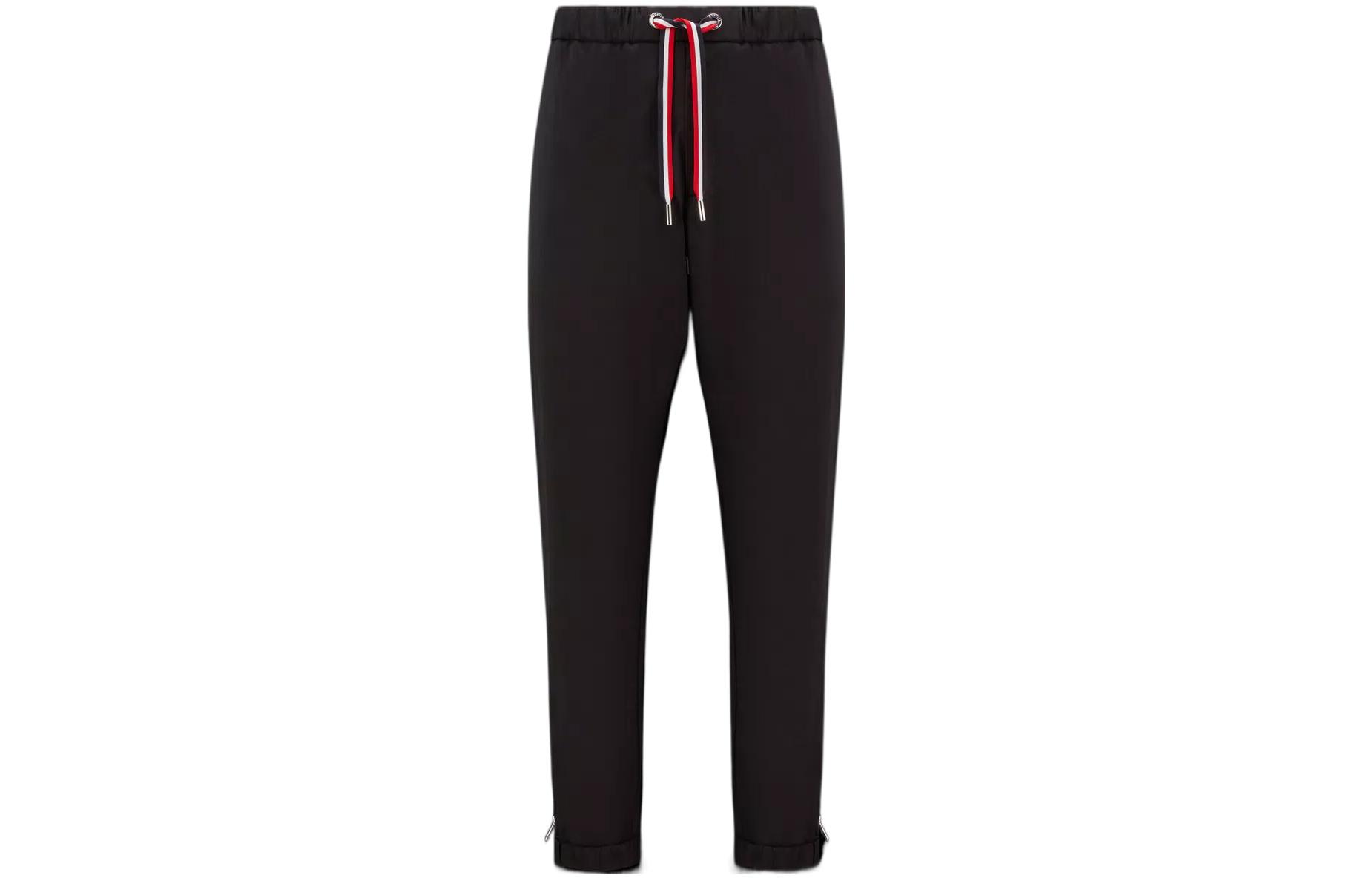 Габардиновые спортивные брюки Moncler, черные
Габардиновые спортивные брюки Moncler, черные