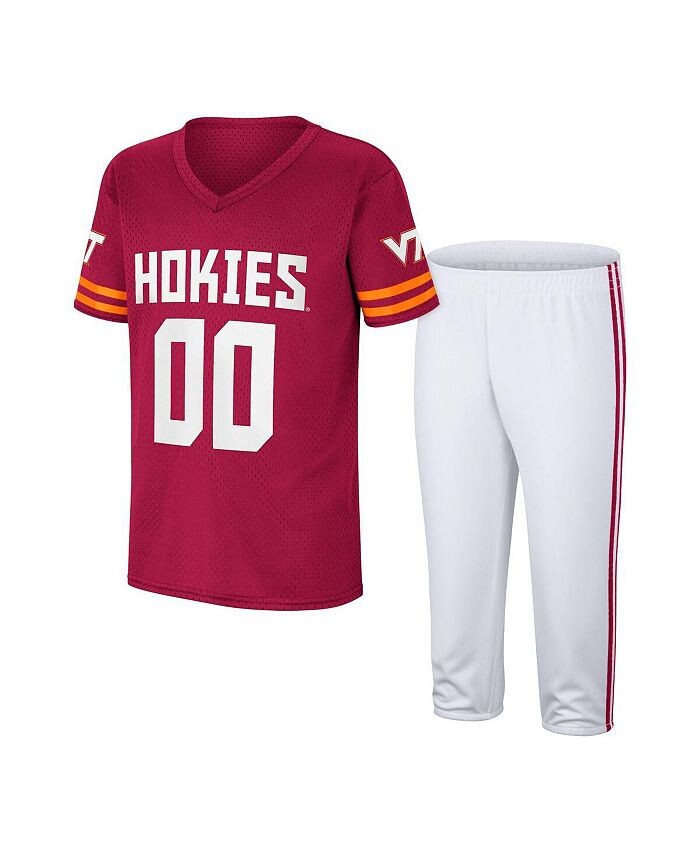 Комплект из футбольного джерси и брюк Big Boys Maroon, White Virginia Tech Hokies Colosseum, бордовый/белый
Комплект из футбольного джерси и брюк Big Boys Maroon, White Virginia Tech Hokies Colosseum, бордовый/белый