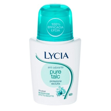 Шариковый дезодорант-антиодорант Pure Talc, 50 мл, Lycia
Шариковый дезодорант-антиодорант Pure Talc, 50 мл, Lycia