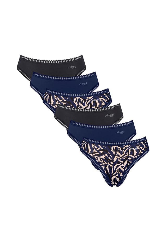 Трусы 6 шт. в упаковке - go crush высокие брюки c6p стрейч хлопок Sloggi, синий
Трусы 6 шт. в упаковке - go crush высокие брюки c6p стрейч хлопок Sloggi, синий