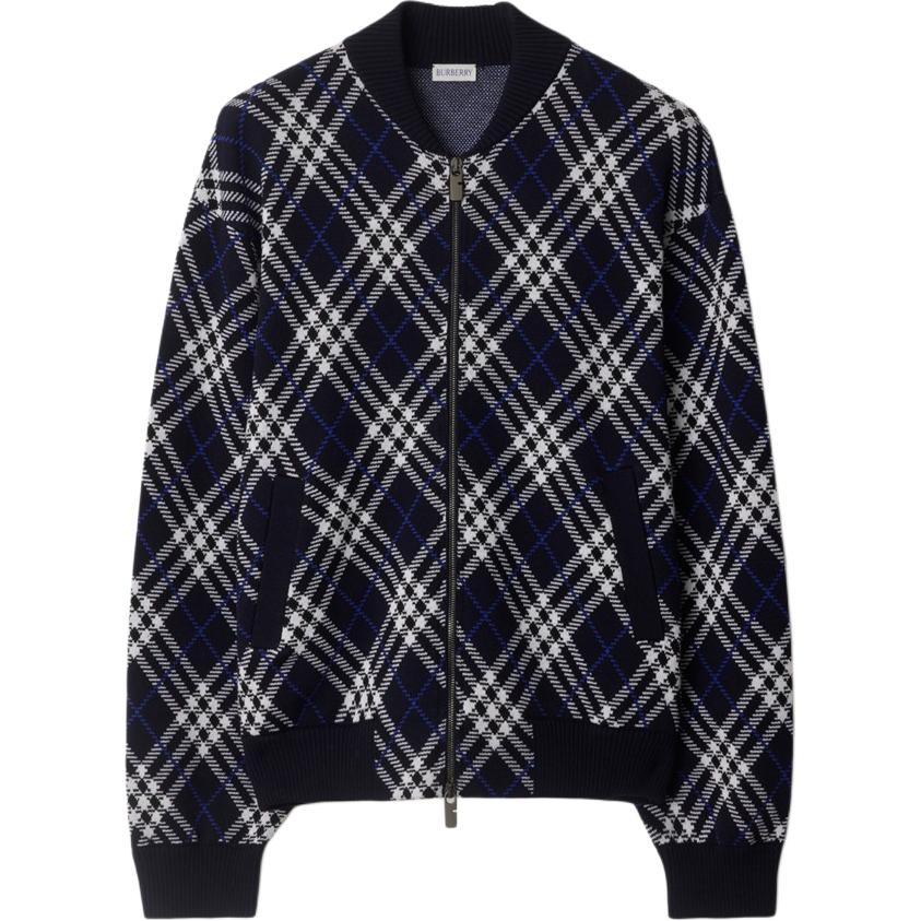 Burberry Застёгивающийся худи на молнии, Black 
Burberry Застёгивающийся худи на молнии, Black