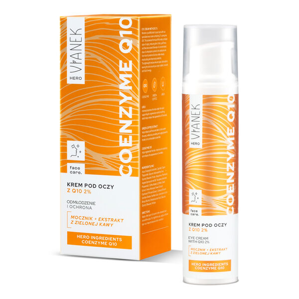 Крем для век с коэнзимом Q10, 15 мл Vianek Hero 
Крем для век с коэнзимом Q10, 15 мл Vianek Hero