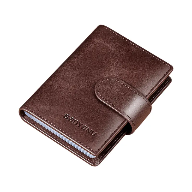 Кошелек для карт из натуральной кожи КРС Унисекс Цвет: хаки, черный, синий, бордовый, фиолетовый, коричневый Бренд: Banyanu, 24 слота для карт (натуральная кожа) Защита от скимминга
Кошелек для карт из натуральной кожи КРС Унисекс Цвет: хаки, черный, синий, бордовый, фиолетовый, коричневый Бренд: Banyanu, 24 слота для карт (натуральная кожа) Защита от скимминга