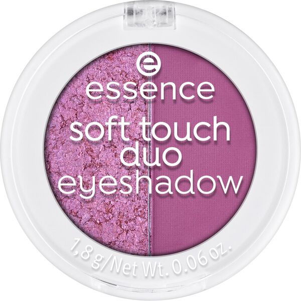 Тени для век 02 ягодный краш, 1,8 г Essence Soft touch duo
Тени для век 02 ягодный краш, 1,8 г Essence Soft touch duo