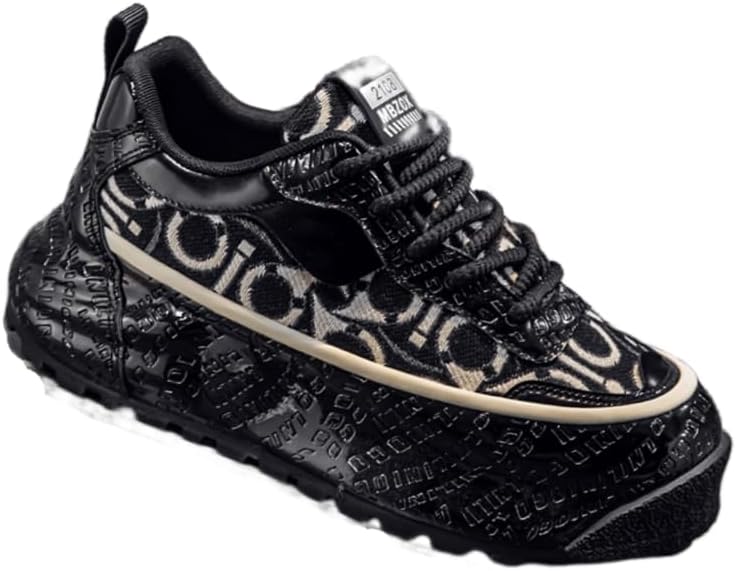 Мужские спортивные кроссовки с толстой подошвой обладают замечательным эффектом увеличения роста. Они выпускаются в различных стилях, легкие и удобные, подходят для повседневной носки Hoalox, черный
Мужские спортивные кроссовки с толстой подошвой обладают замечательным эффектом увеличения роста. Они выпускаются в различных стилях, легкие и удобные, подходят для повседневной носки Hoalox, черный