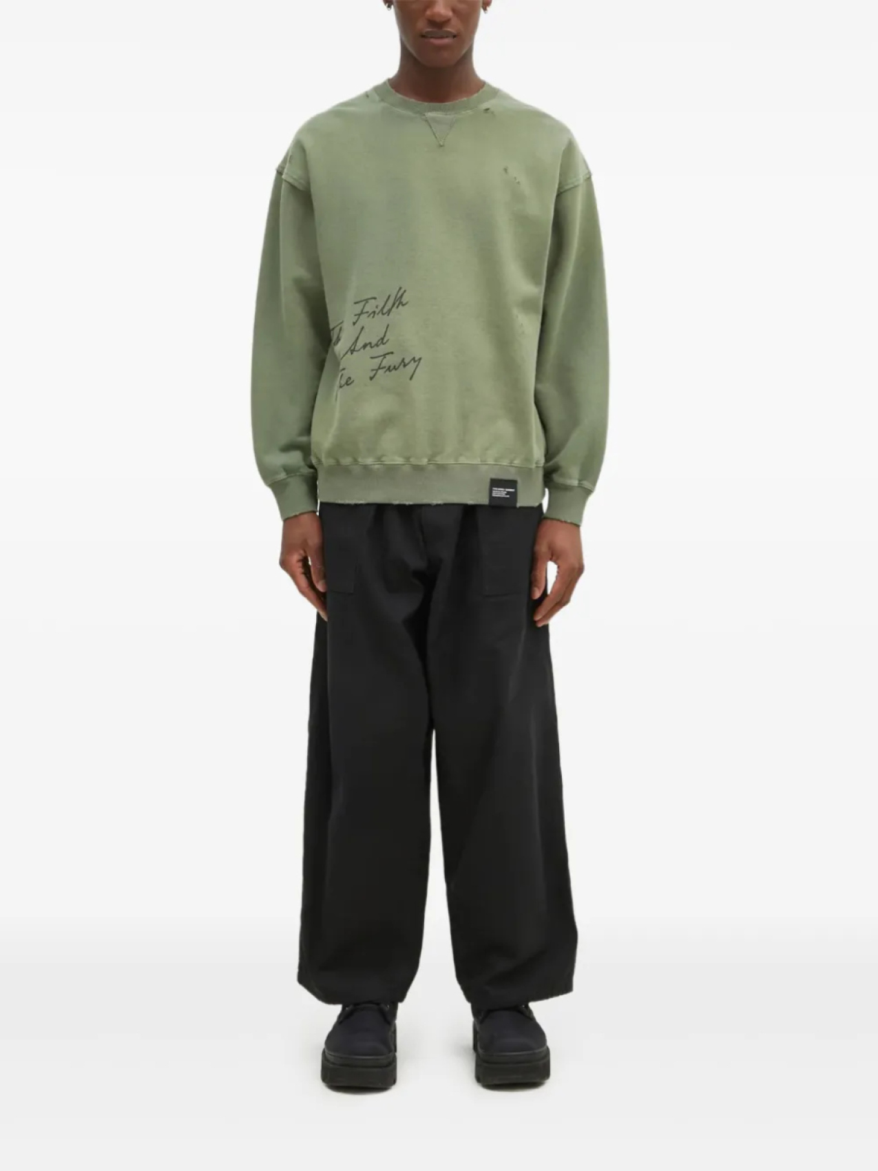 Толстовка с логотипом Neighborhood, зеленый
Толстовка с логотипом Neighborhood, зеленый