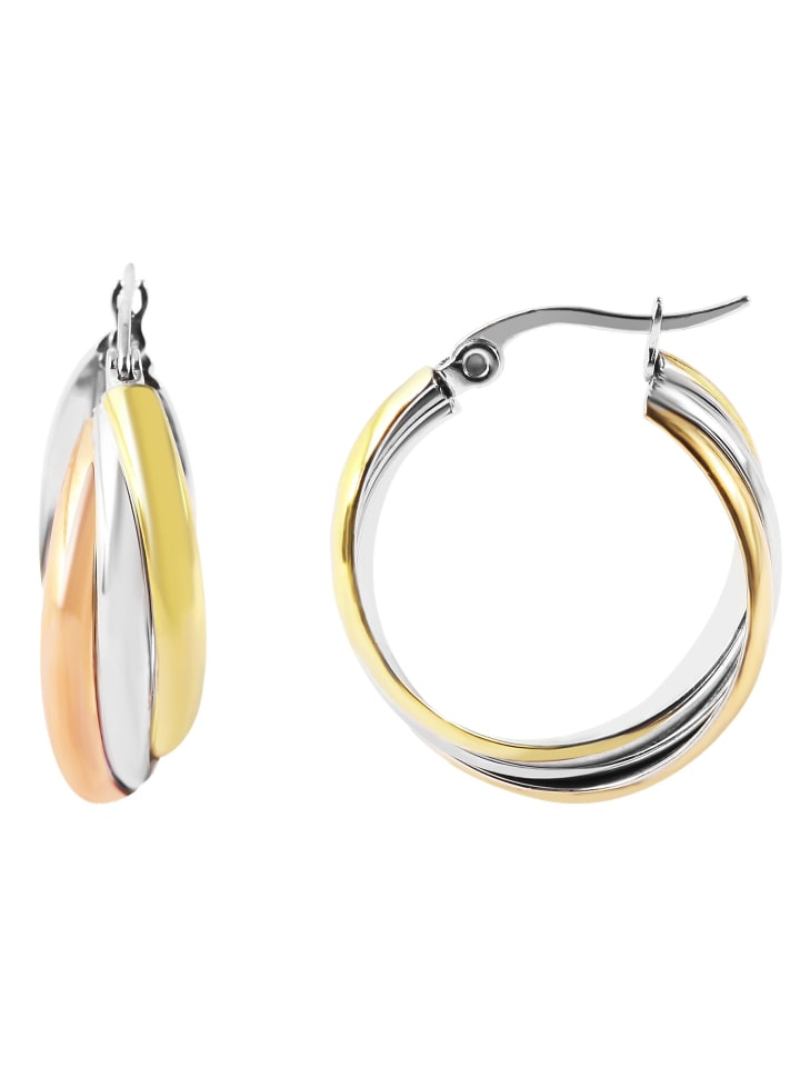 Adeliás Женские серьги - Серьги-кольца из нержавеющей стали серебристого цвета
Adeliás Женские серьги - Серьги-кольца из нержавеющей стали серебристого цвета