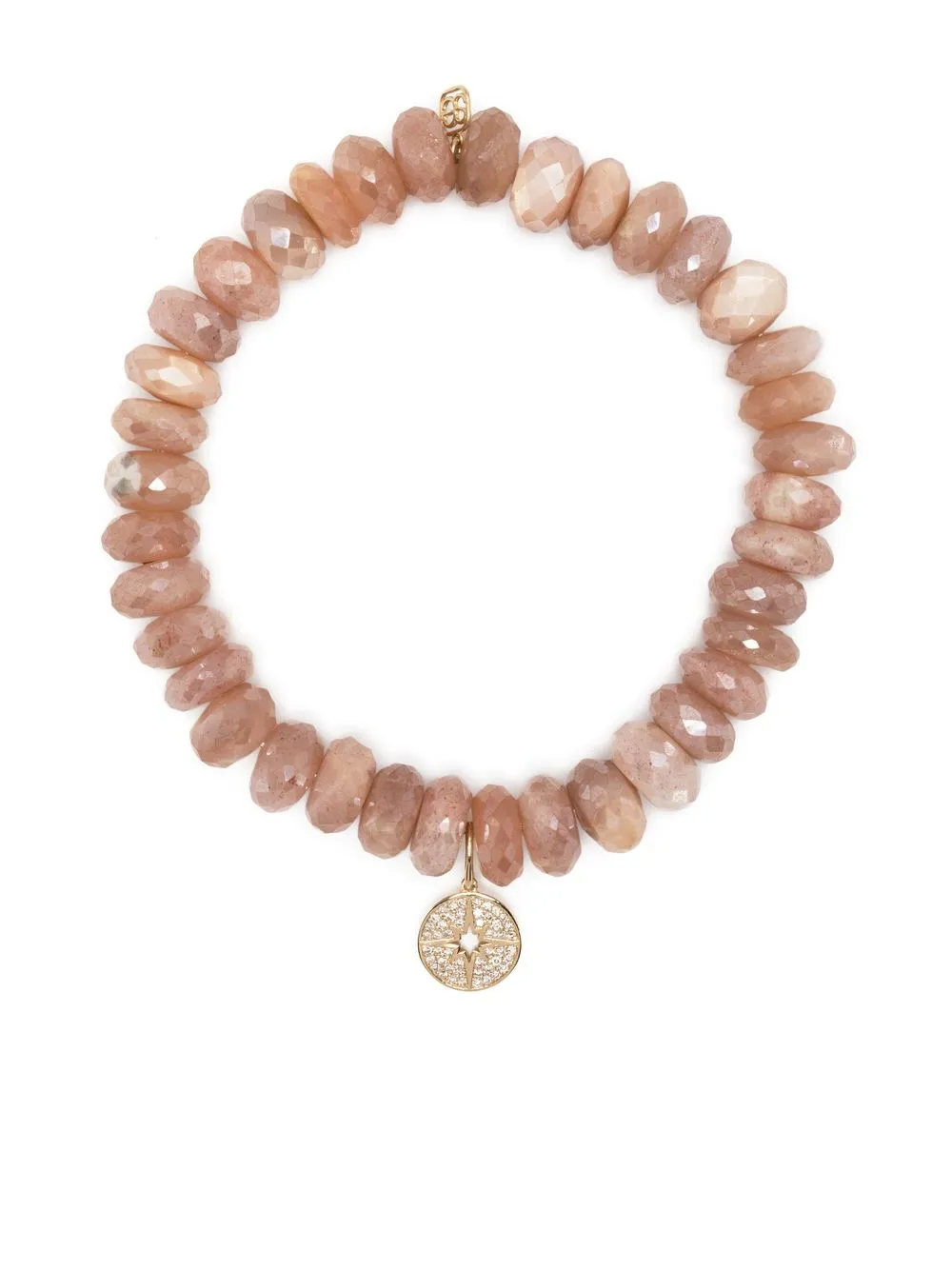 Браслет из желтого золота с камнями Sydney Evan, розовый
Браслет из желтого золота с камнями Sydney Evan, розовый