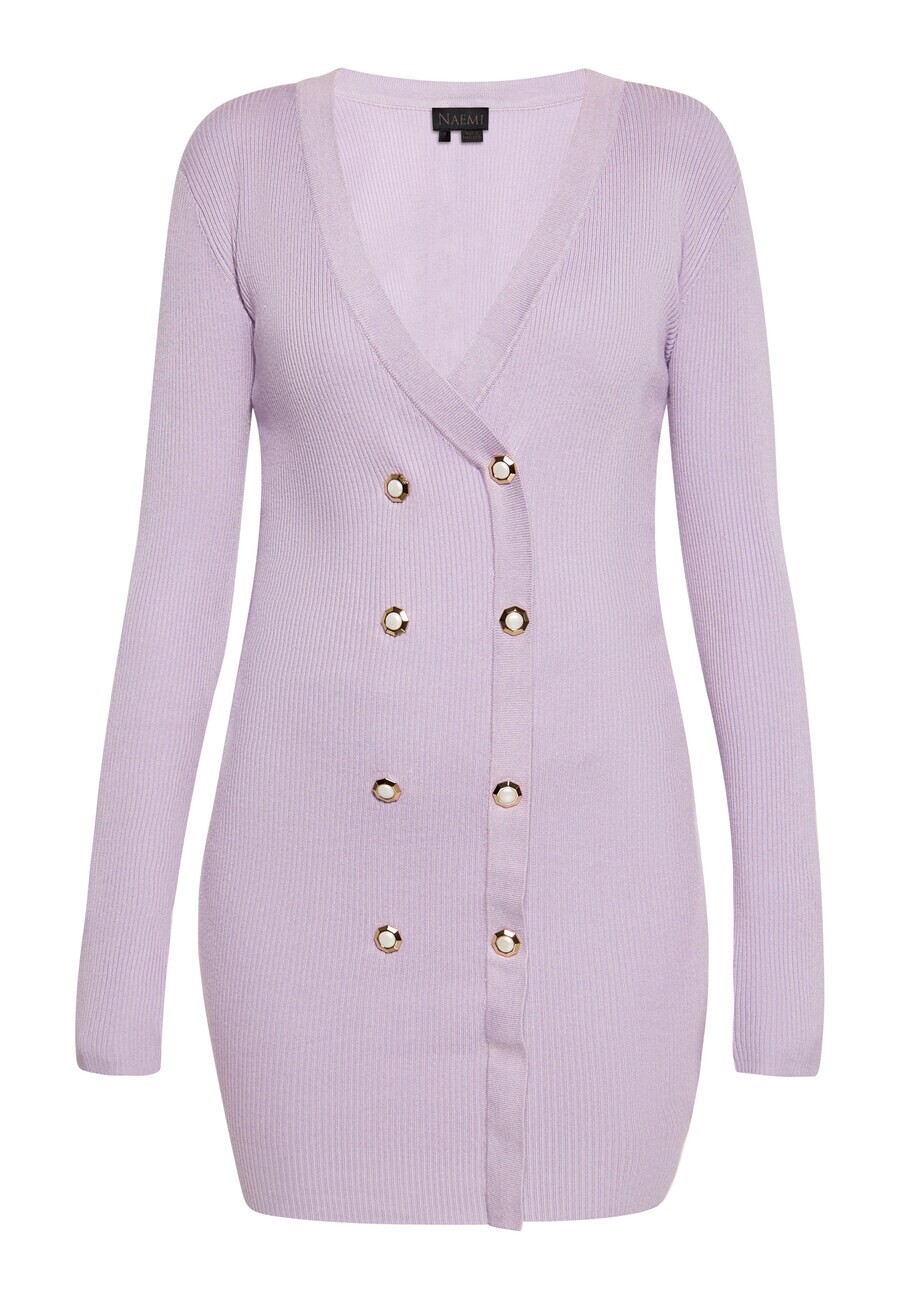 Вязаное платье NAEMI Knitted dress, лавандовый
Вязаное платье NAEMI Knitted dress, лавандовый