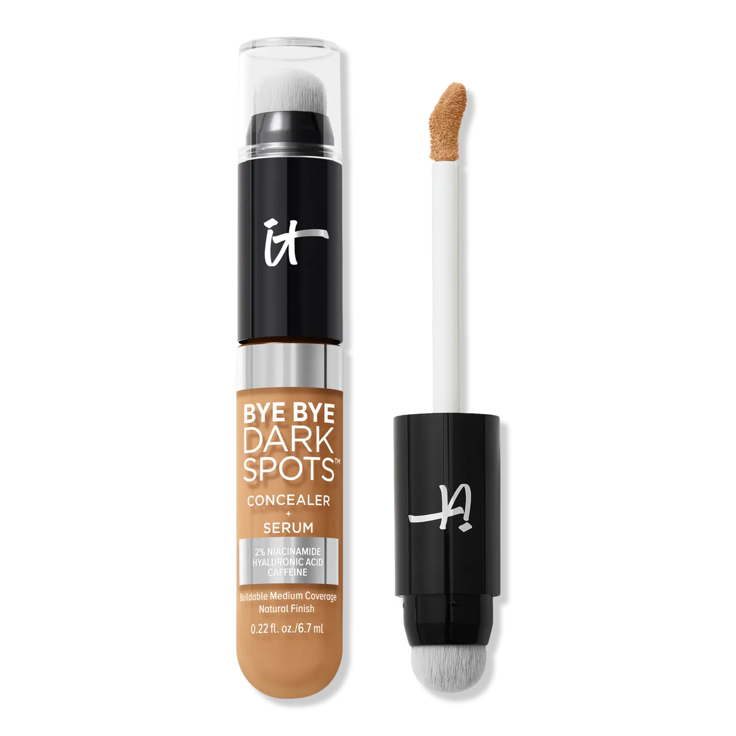 Консилер и сыворотка Bye Bye Dark Spots IT Cosmetics, Medium Warm 32
Консилер и сыворотка Bye Bye Dark Spots IT Cosmetics, Medium Warm 32