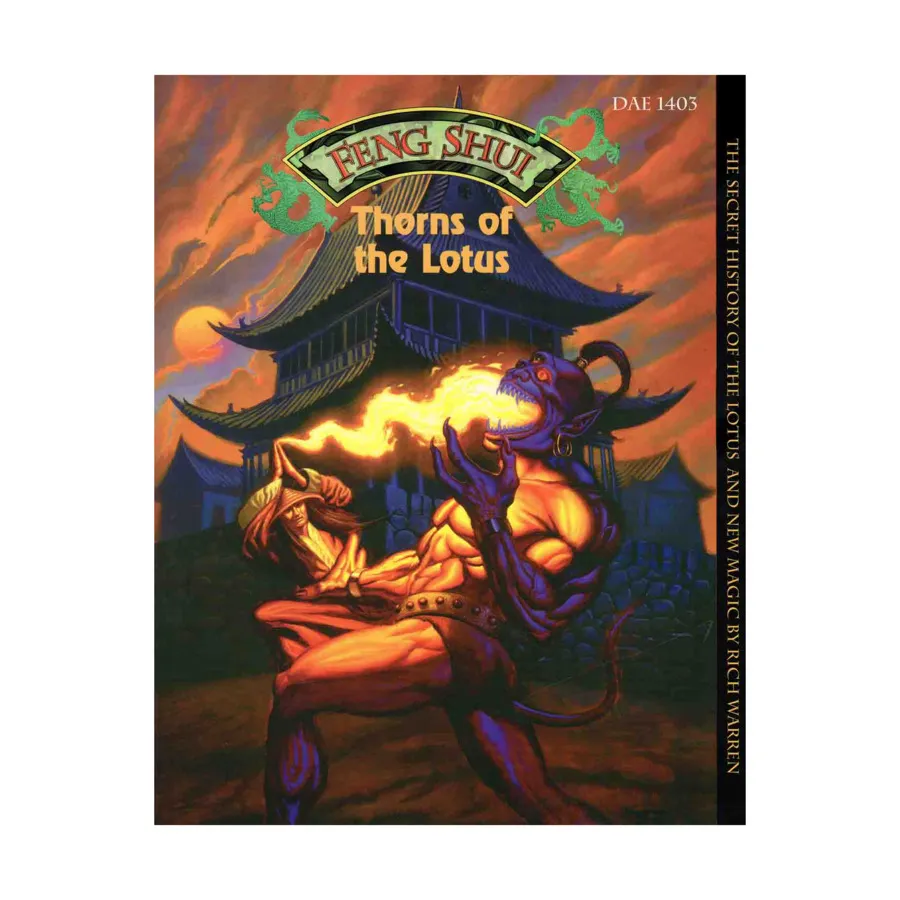 Thorns of the Lotus, Feng Shui (Daedalus Games), мягкая обложка
Thorns of the Lotus, Feng Shui (Daedalus Games), мягкая обложка