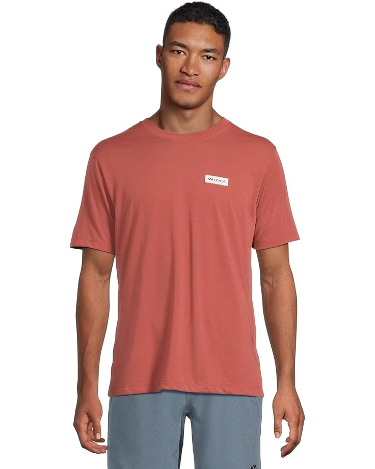 Футболка RVCA Icon Short, цвет Dusty Red 
Футболка RVCA Icon Short, цвет Dusty Red