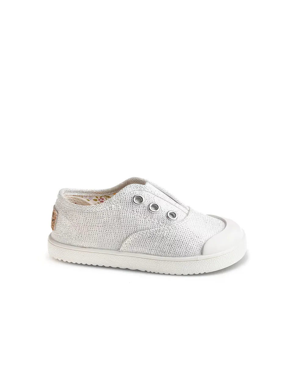 Девичьи брезентовые кроссовки на резинке Pablosky, серебряный
Девичьи брезентовые кроссовки на резинке Pablosky, серебряный