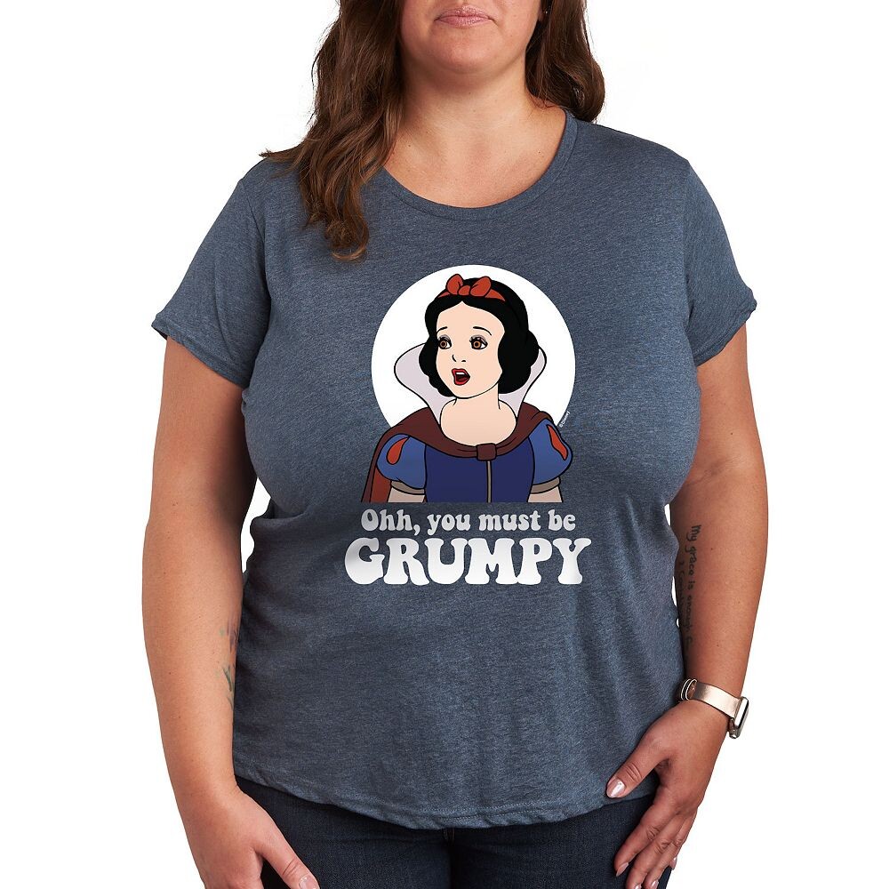 Футболка Disney Princess с рисунком «Белоснежка плюс должна быть сварливой», цвет Heather Blue
Футболка Disney Princess с рисунком «Белоснежка плюс должна быть сварливой», цвет Heather Blue