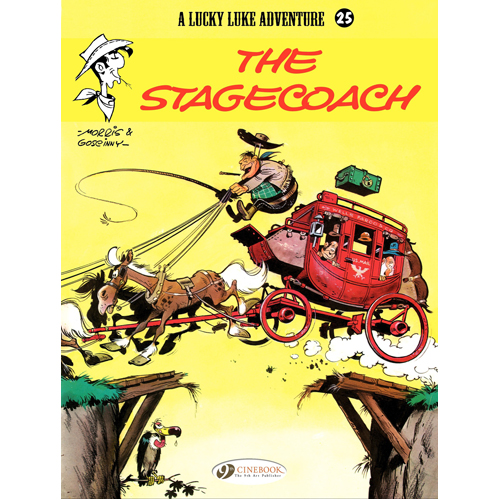 Книга Lucky Luke Vol.25: The Stagecoach (Paperback)
Книга Lucky Luke Vol.25: The Stagecoach (Paperback)