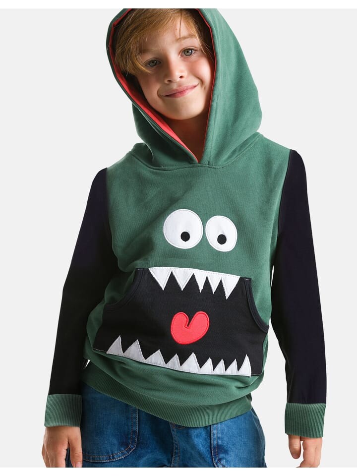 Толстовка Denokids Toothy, зеленый
Толстовка Denokids Toothy, зеленый