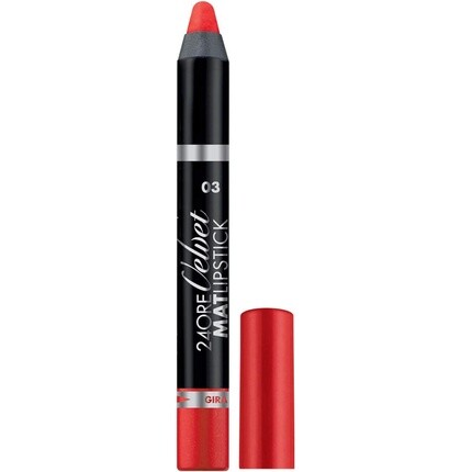 24 Hours Velvet Mat Pencil Lipstick N.03 Оранжевый, Deborah
24 Hours Velvet Mat Pencil Lipstick N.03 Оранжевый, Deborah