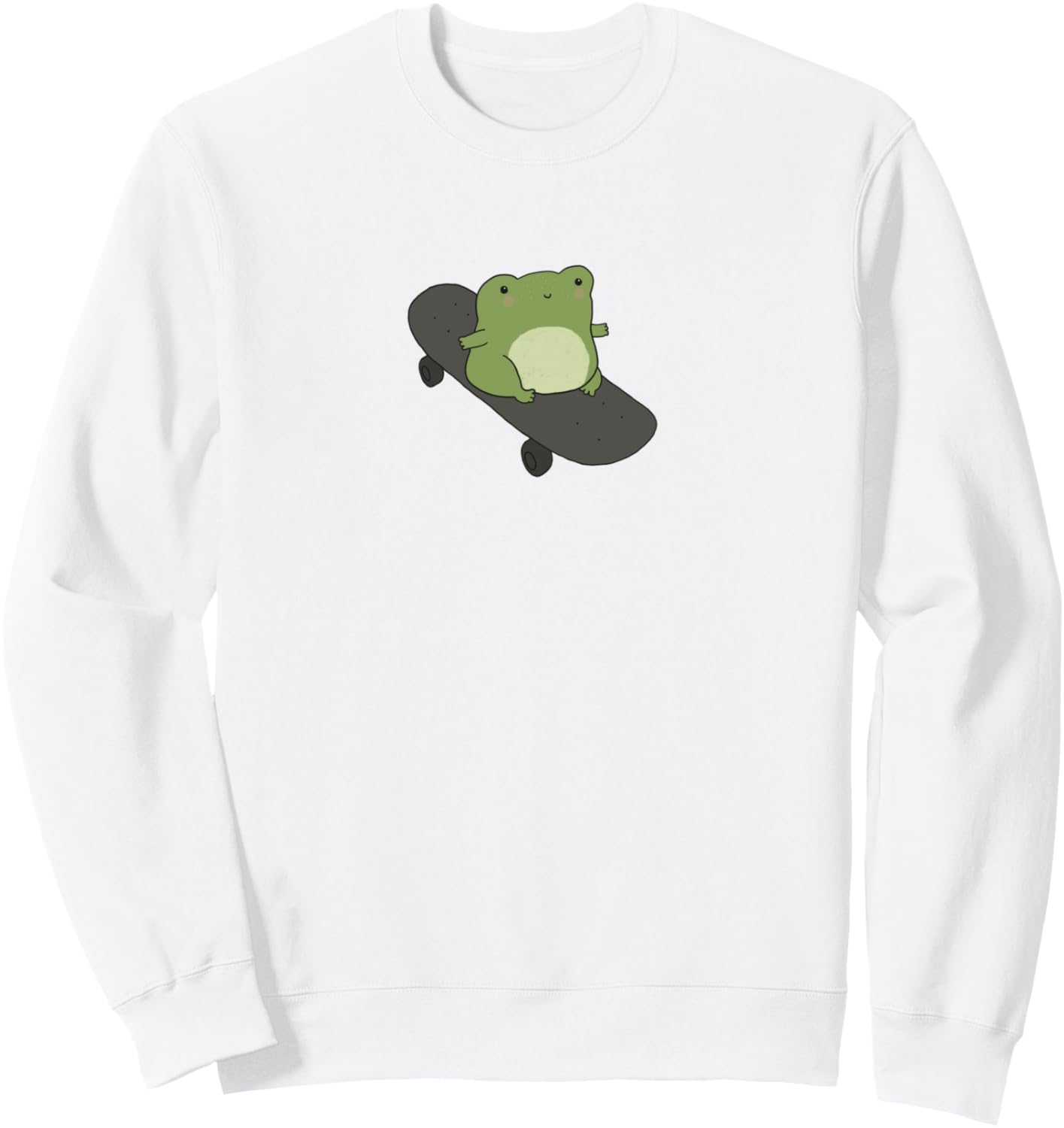 Милая лягушка на скейтборде - симпатичная толстовка в стиле коттеджкор Kawaii Frog Aesthetic, белый
Милая лягушка на скейтборде - симпатичная толстовка в стиле коттеджкор Kawaii Frog Aesthetic, белый