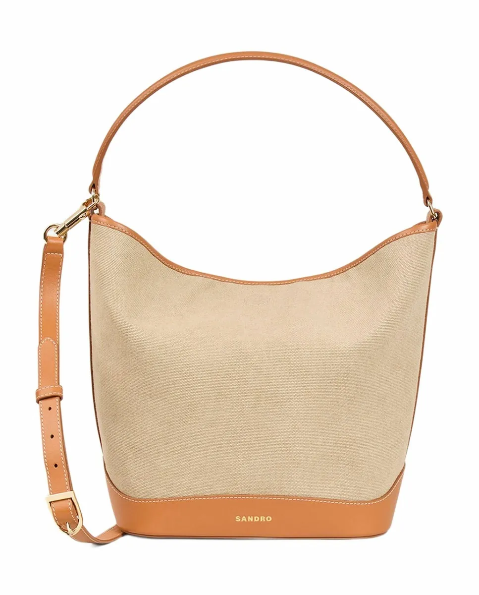 Женская сумка-куб TANGOSO из парусины Sandro, бежевый
Женская сумка-куб TANGOSO из парусины Sandro, бежевый