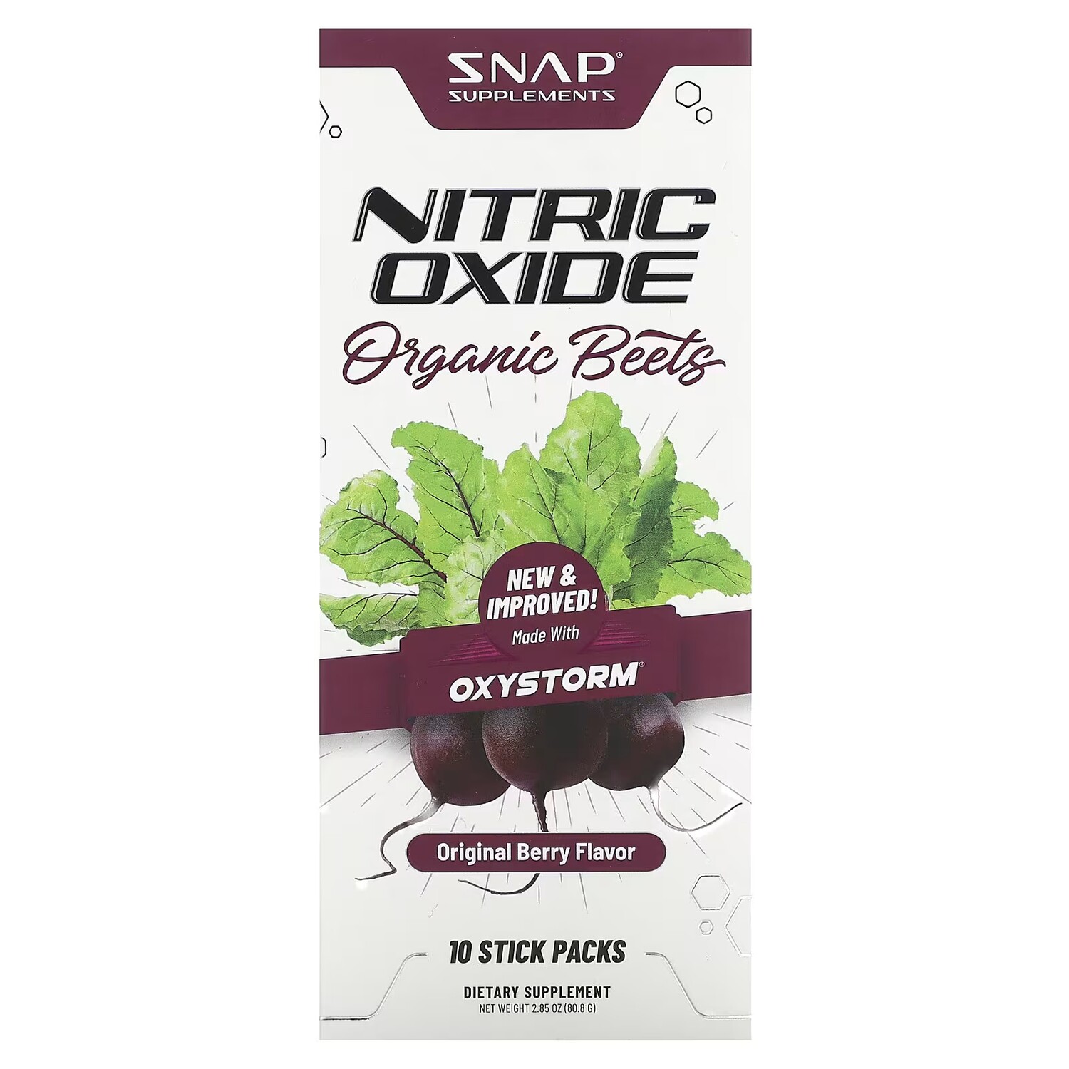 Добавка Snap Supplements Nitric Oxide Organic Beets Original Berry, 10 пакетиков по 8,2 г 
Добавка Snap Supplements Nitric Oxide Organic Beets Original Berry, 10 пакетиков по 8,2 г