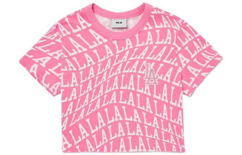 Футболка кроп топ женская розовая MLB
Футболка кроп топ женская розовая MLB