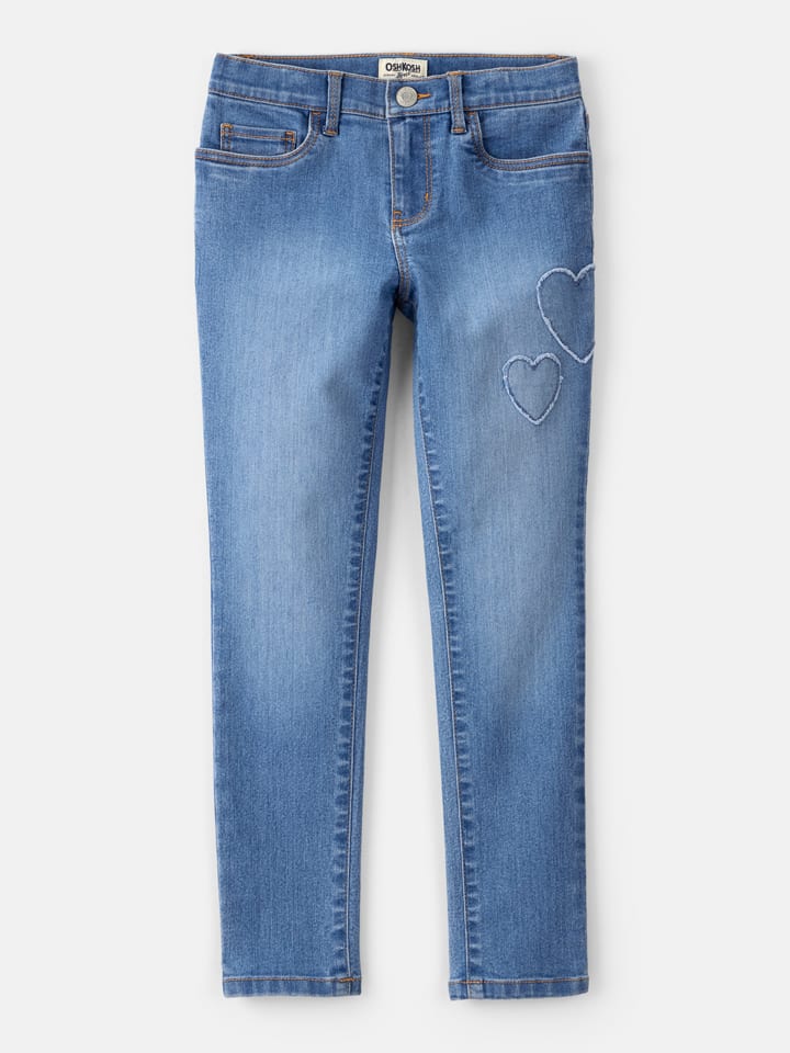 Джинсы зауженного кроя синего цвета OshKosh
Джинсы зауженного кроя синего цвета OshKosh