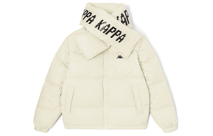 Пуховик унисекс Kappa, белый
Пуховик унисекс Kappa, белый
