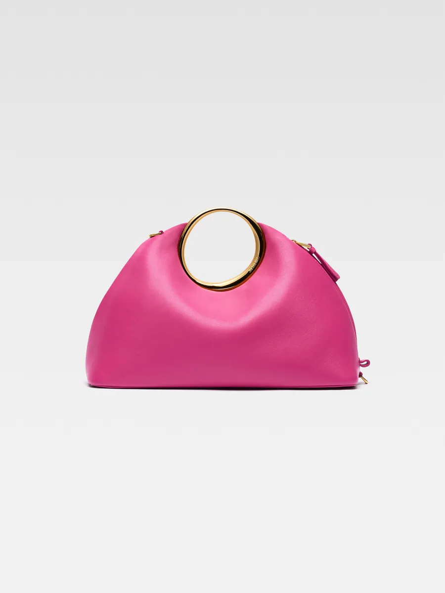 Сумочка с кольцами Ле Калино Jacquemus, темно-розовый
Сумочка с кольцами Ле Калино Jacquemus, темно-розовый