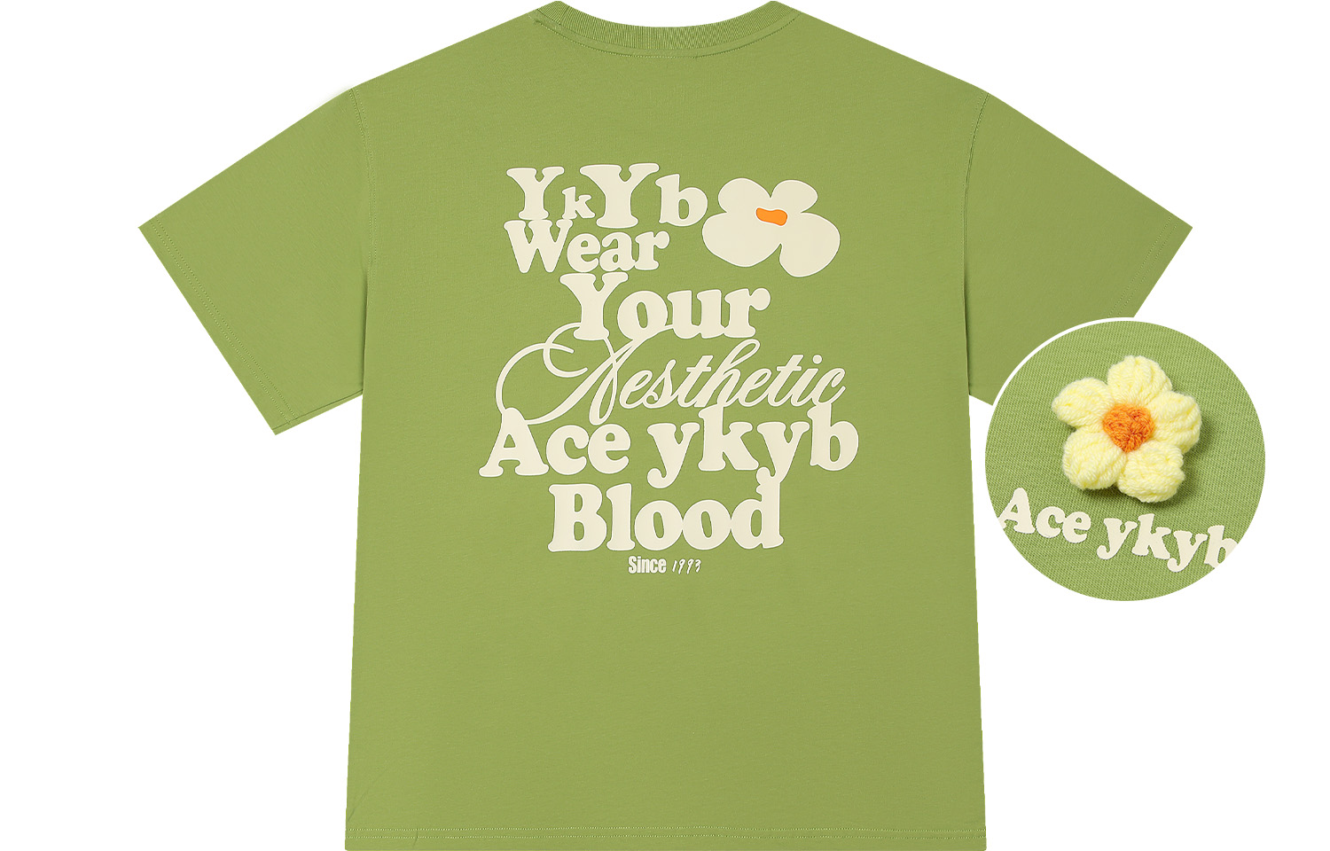 Футболка унисекс YK&YB, кремово-желтая
Футболка унисекс YK&YB, кремово-желтая