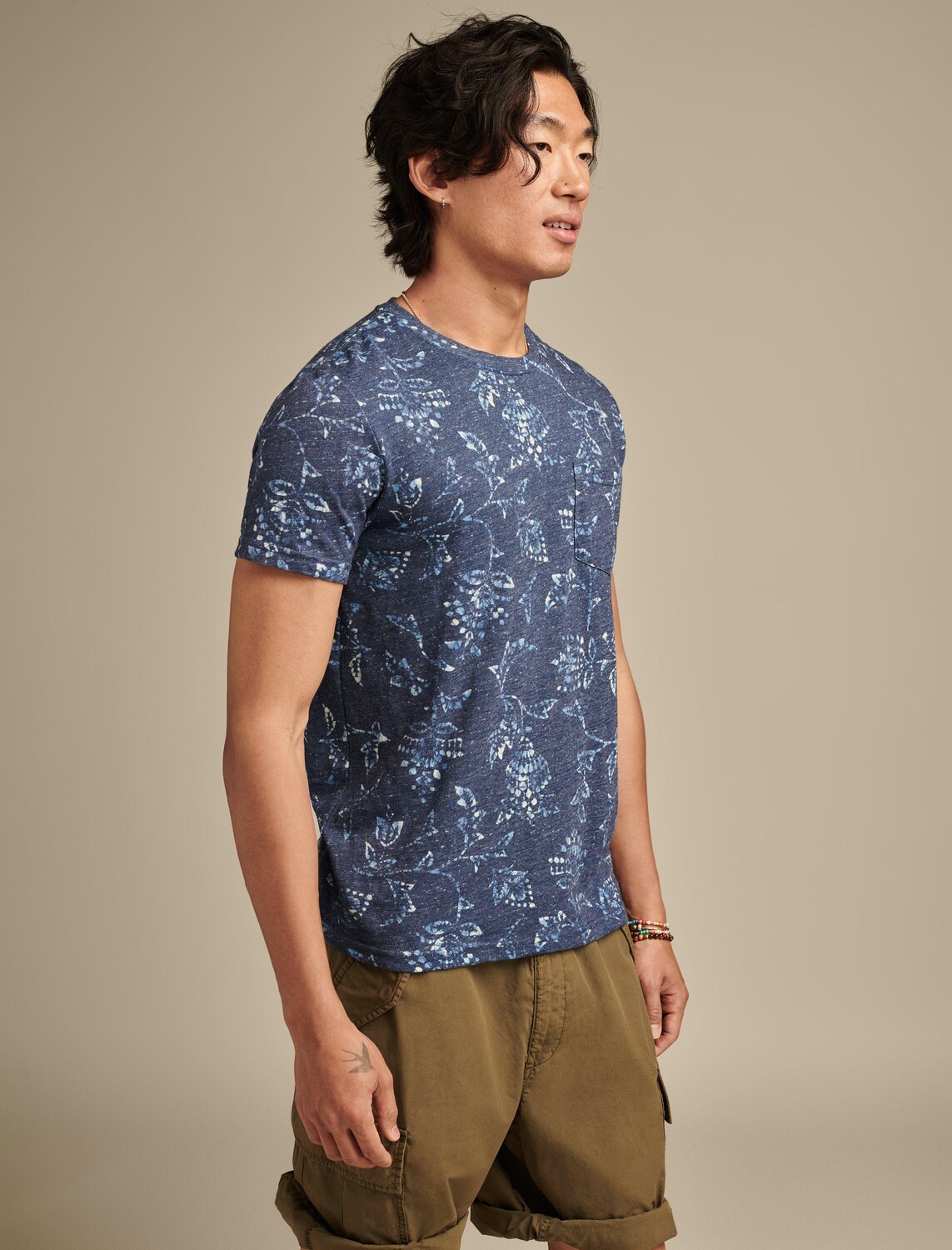 Мужская льняная футболка Lucky Brand с короткими рукавами и карманами с круглым вырезом, цвет Rinse
Мужская льняная футболка Lucky Brand с короткими рукавами и карманами с круглым вырезом, цвет Rinse