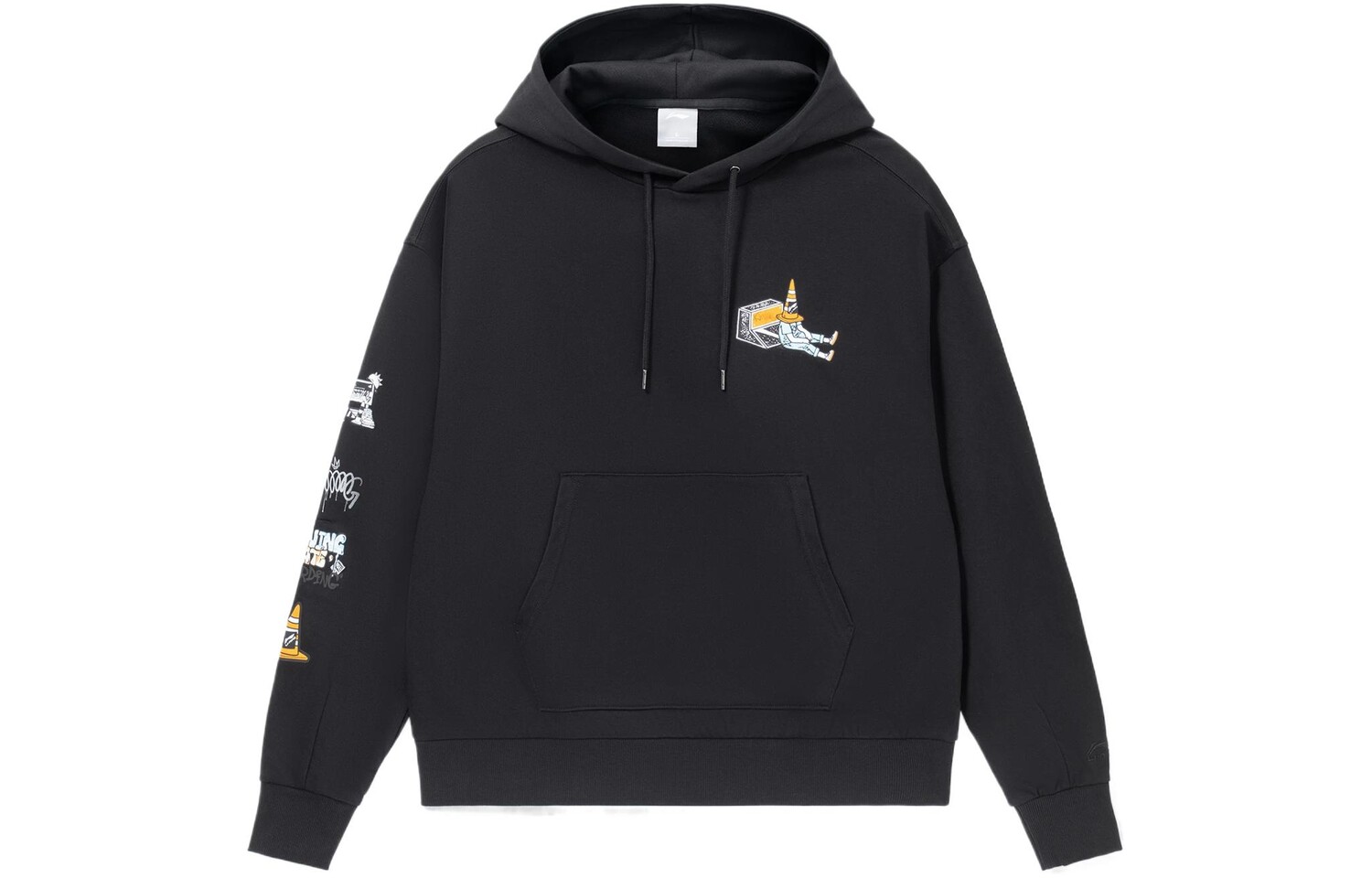 Толстовка с капюшоном Li-Ning, черный
Толстовка с капюшоном Li-Ning, черный