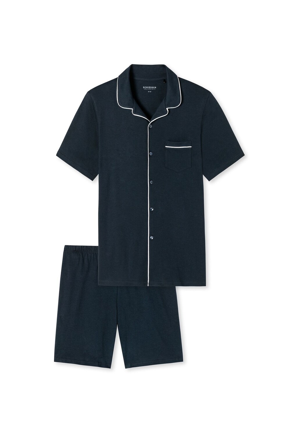 Пижамы Fine Interlock SCHIESSER, темно-синий
Пижамы Fine Interlock SCHIESSER, темно-синий