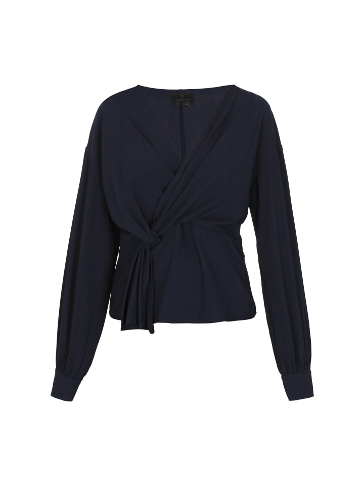 Женская блузка темно-синего цвета DreiMaster
Женская блузка темно-синего цвета DreiMaster