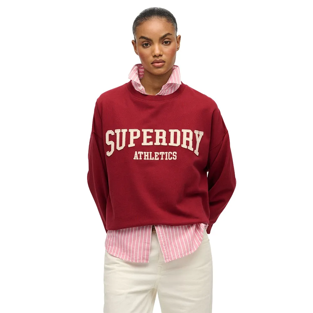 Толстовка Superdry Athletic Essential Relaxed Applique Crew, красный
Толстовка Superdry Athletic Essential Relaxed Applique Crew, красный