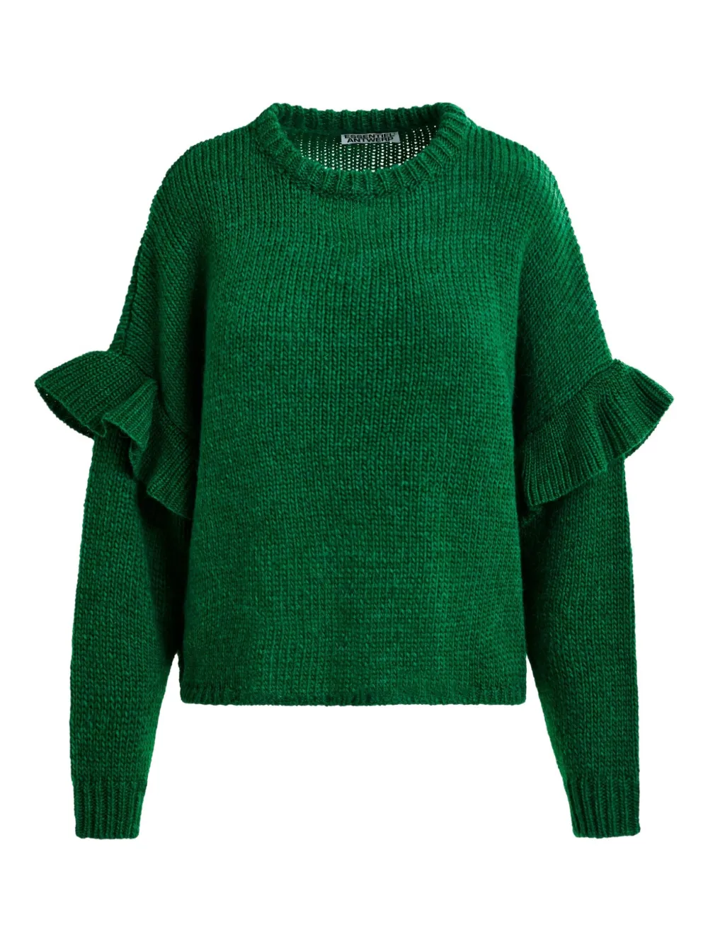 Свитер Ijune с оборками Essentiel Antwerp, зеленый
Свитер Ijune с оборками Essentiel Antwerp, зеленый