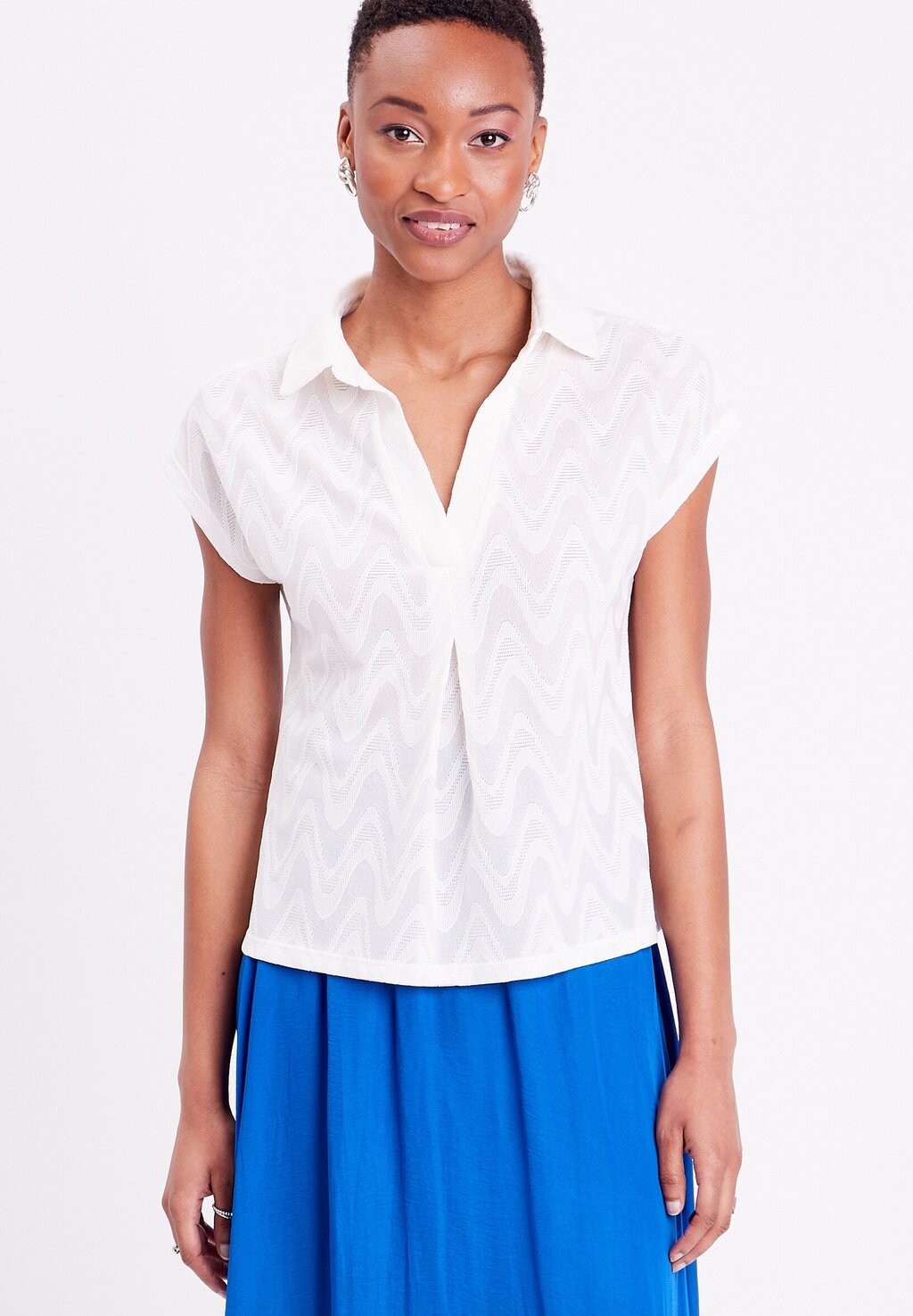 Блуза MIT KURZEN ÄRMELN Cache Cache, кремовый
Блуза MIT KURZEN ÄRMELN Cache Cache, кремовый