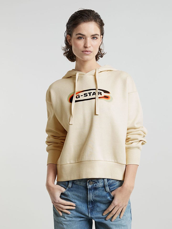Толстовка с капюшоном G-Star, кремовый
Толстовка с капюшоном G-Star, кремовый