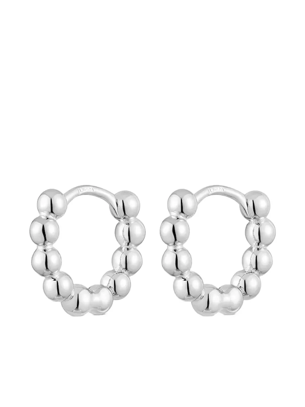 Маленькие блестящие серьги-кольца в форме жемчужин TOUS, серебряный
Маленькие блестящие серьги-кольца в форме жемчужин TOUS, серебряный