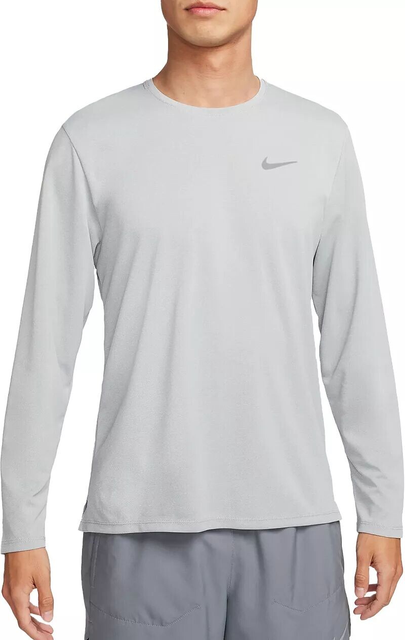 Мужская беговая футболка с длинными рукавами Nike Dri-FIT UV Miler, серый
Мужская беговая футболка с длинными рукавами Nike Dri-FIT UV Miler, серый