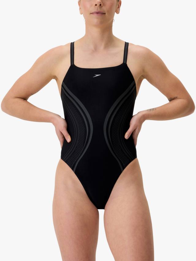 Printed Active Back Endurance+ Max Swimsuit Speedo, Black
Printed Active Back Endurance+ Max Swimsuit Speedo, Black