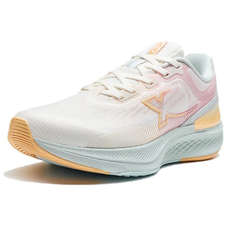 Кроссовки женские низкие розово-зелено-белые Xtep
Кроссовки женские низкие розово-зелено-белые Xtep