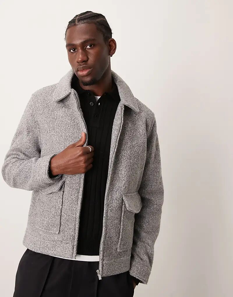 Куртка с текстурой ворса светло-серого цвета New Look, Серый, Куртка с текстурой ворса светло-серого цвета New Look
Куртка с текстурой ворса светло-серого цвета New Look, Серый, Куртка с текстурой ворса светло-серого цвета New Look