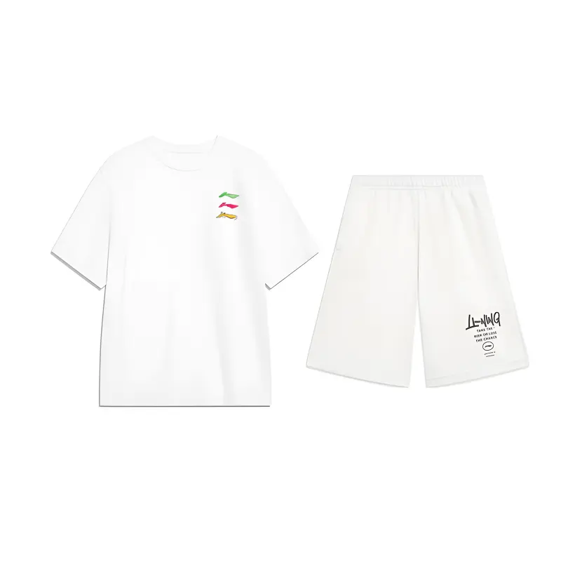 LINING Повседневная спортивная одежда унисекс белый+белый
LINING Повседневная спортивная одежда унисекс белый+белый