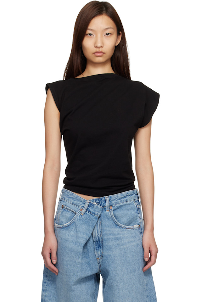 Футболка с изображением Бет Agolde, черный
Футболка с изображением Бет Agolde, черный